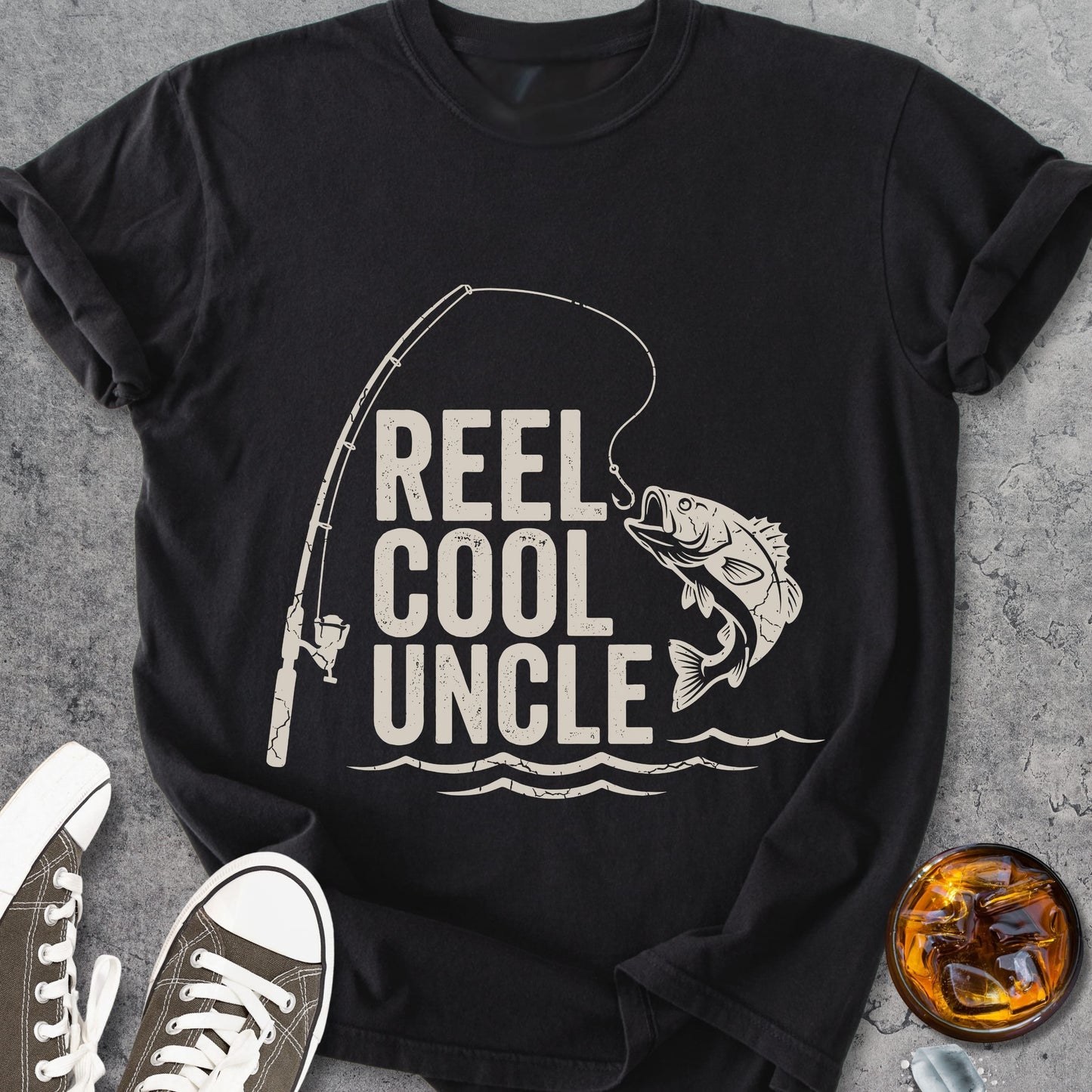 Reel Cool Uncle - Vintage Heavyweight Tee