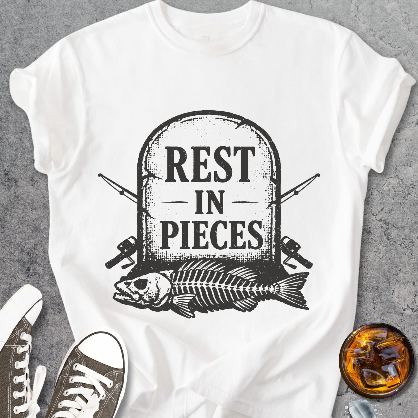 Rest In Pieces - Vintage Heavyweight Tee