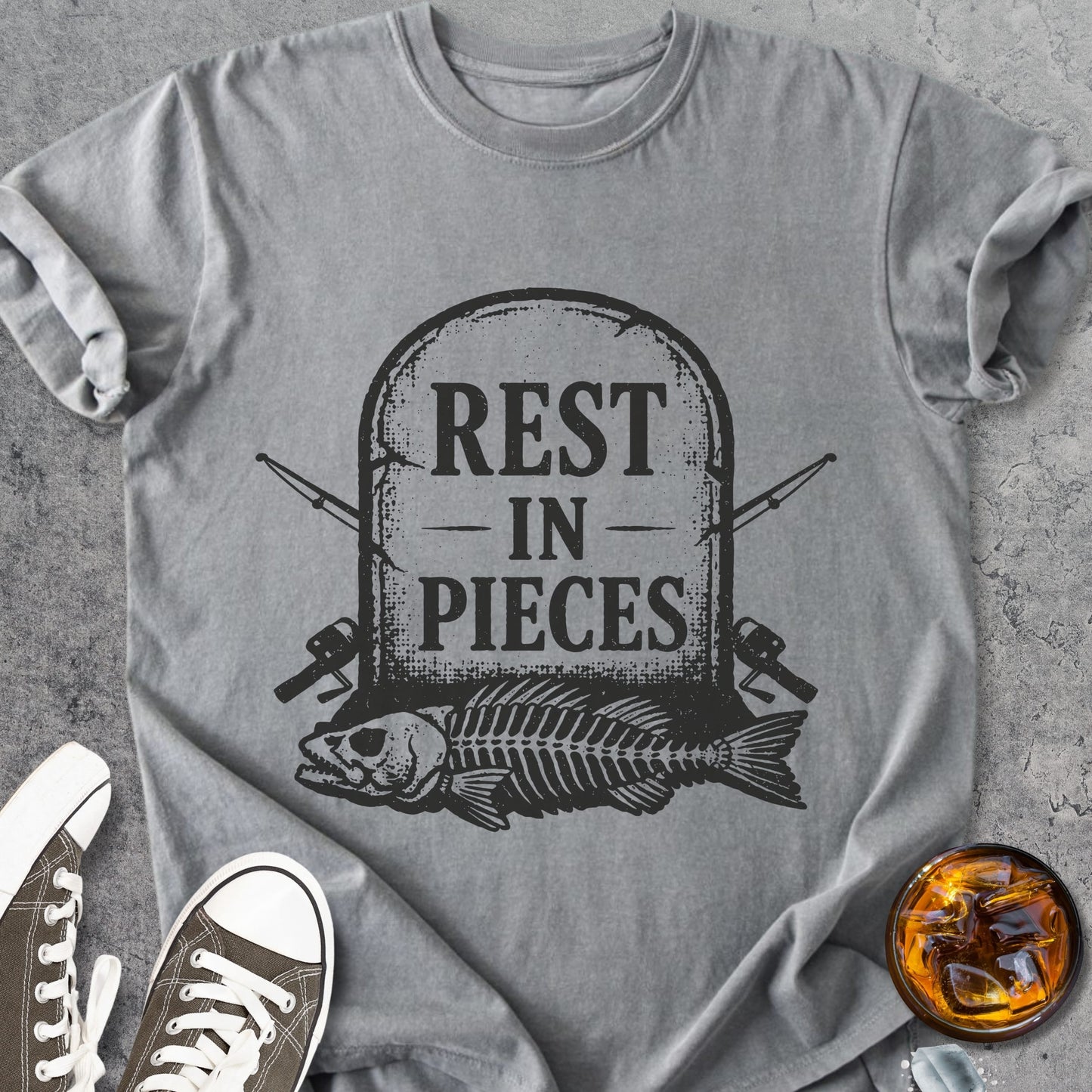 Rest In Pieces - Vintage Heavyweight Tee