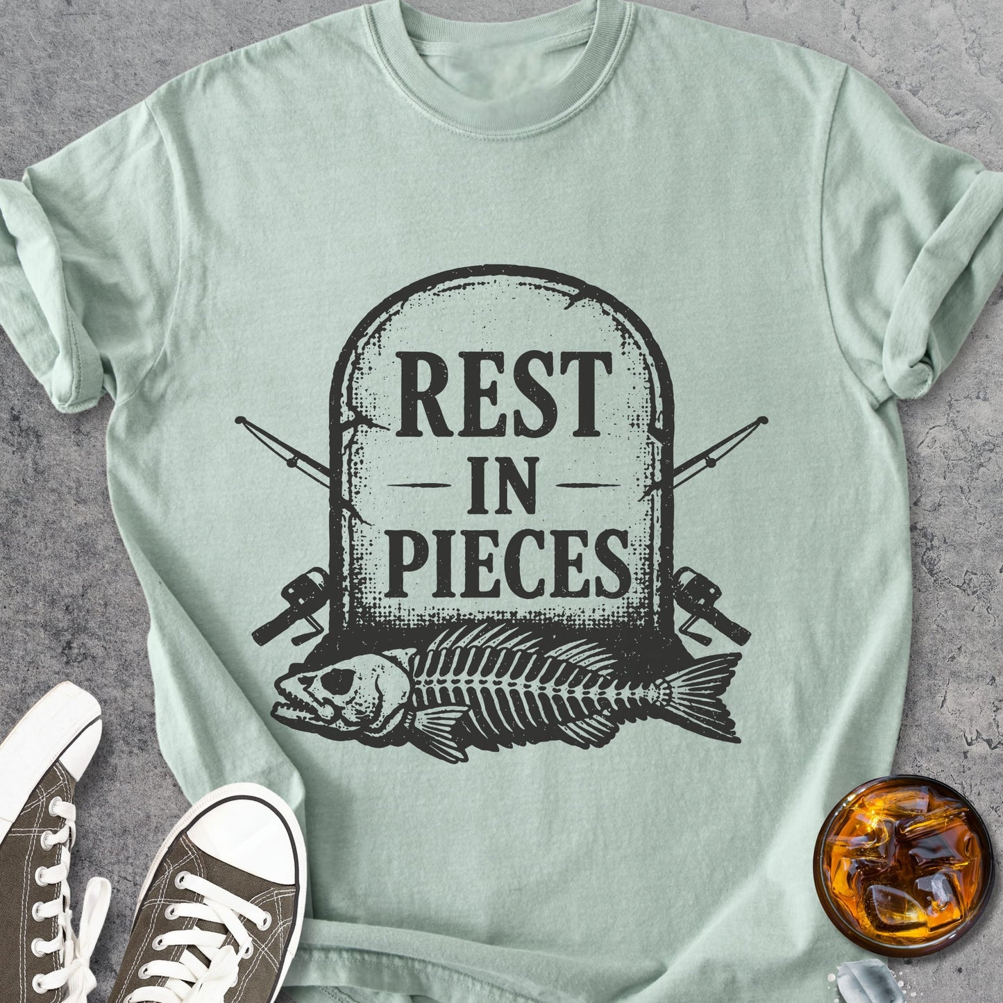 Rest In Pieces - Vintage Heavyweight Tee