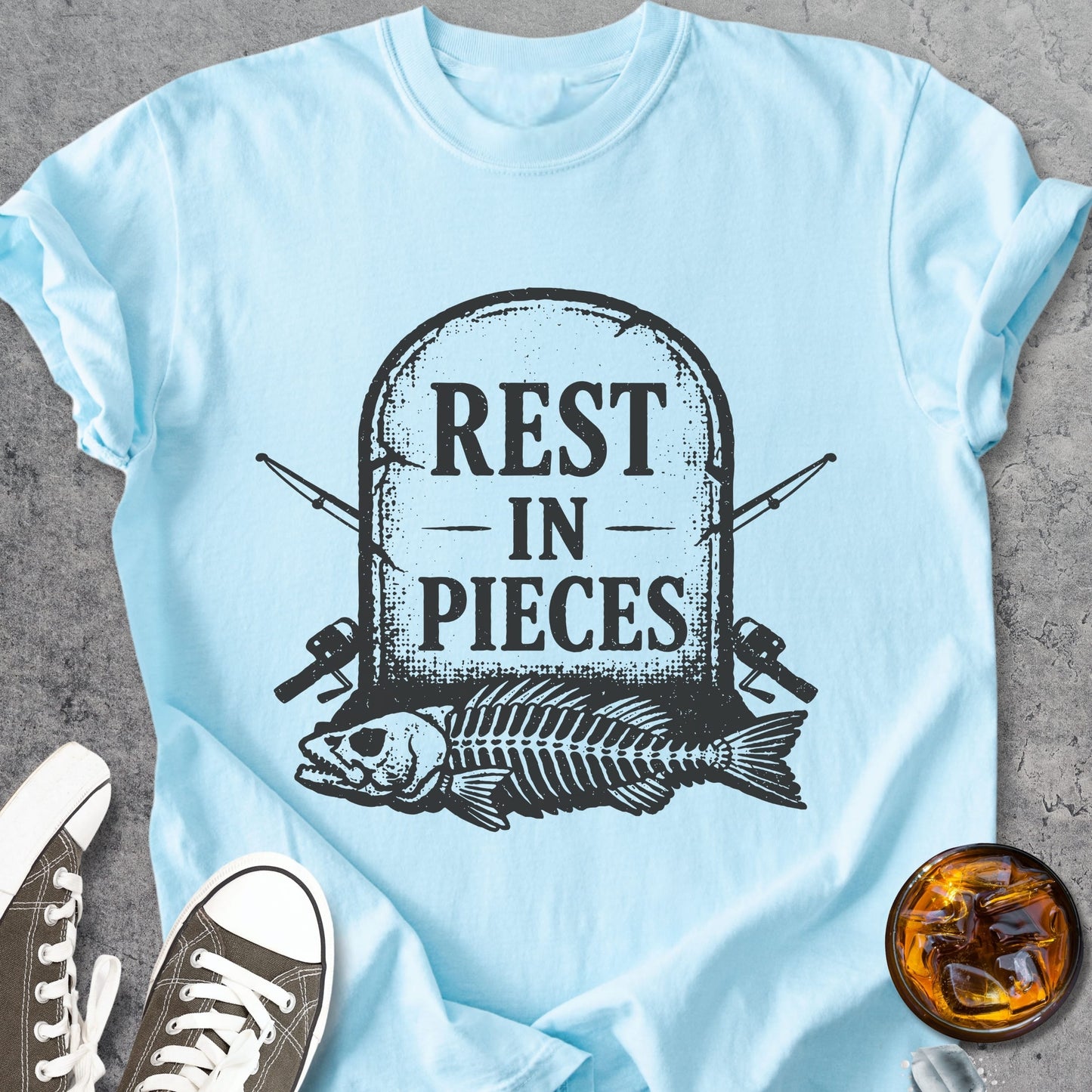 Rest In Pieces - Vintage Heavyweight Tee
