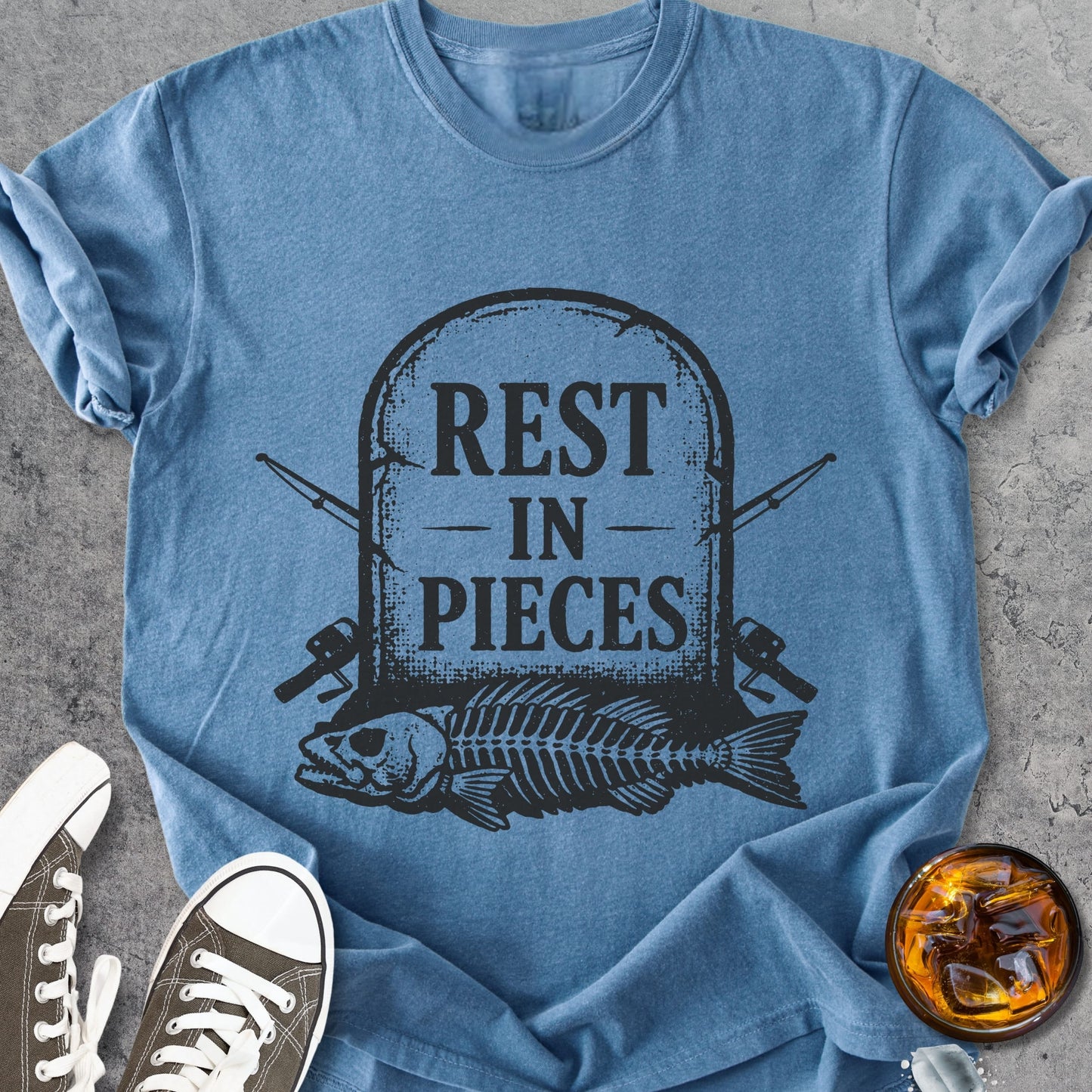 Rest In Pieces - Vintage Heavyweight Tee