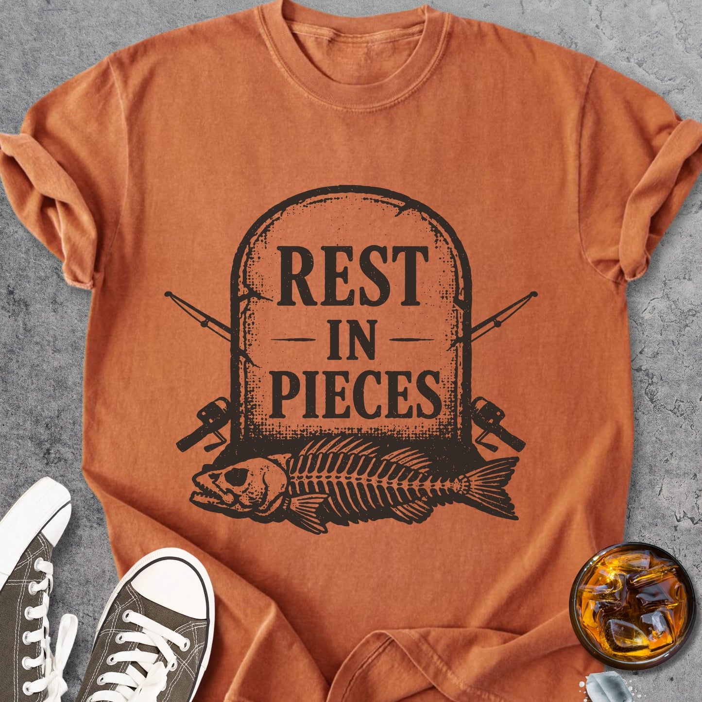 Rest In Pieces - Vintage Heavyweight Tee