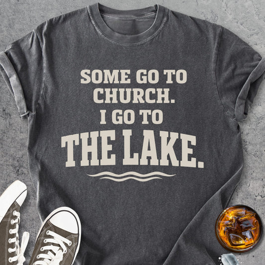 Some Go To Church... - Vintage Heavyweight Tee