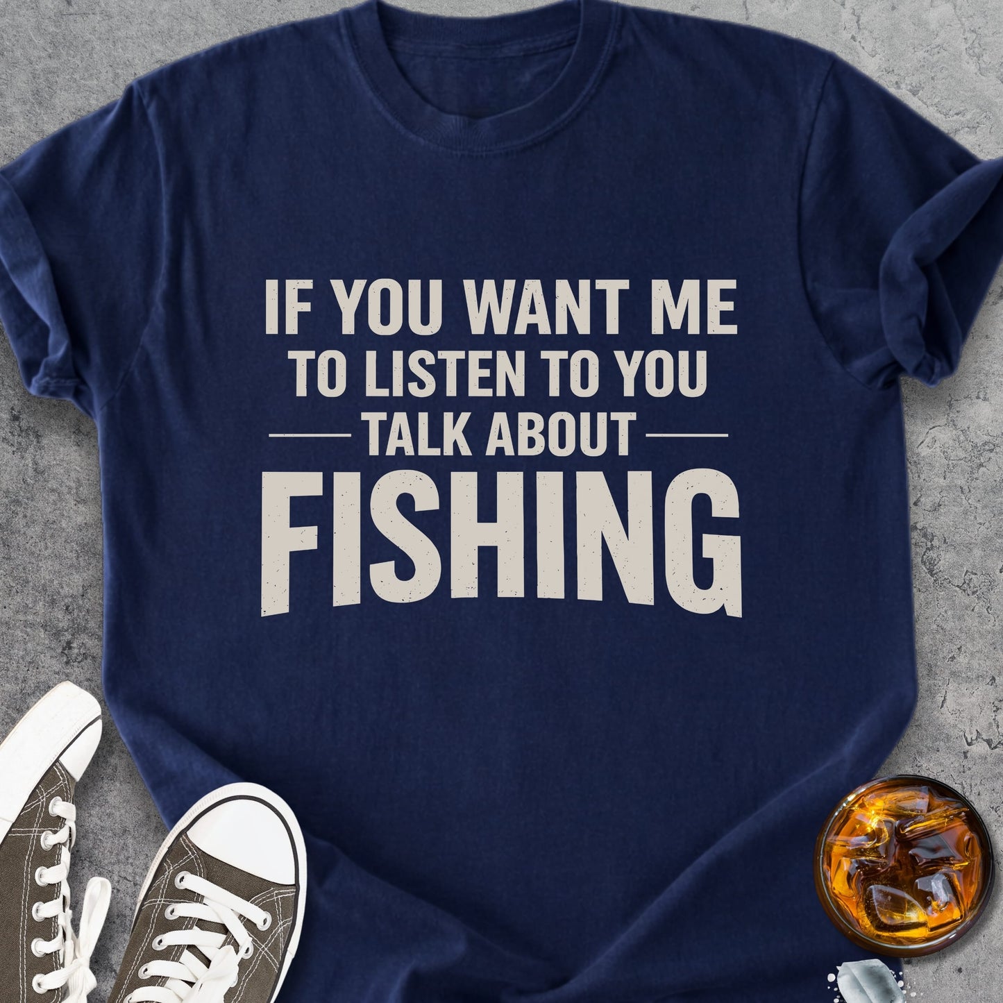 Talk About Fishing - Vintage Heavyweight Tee