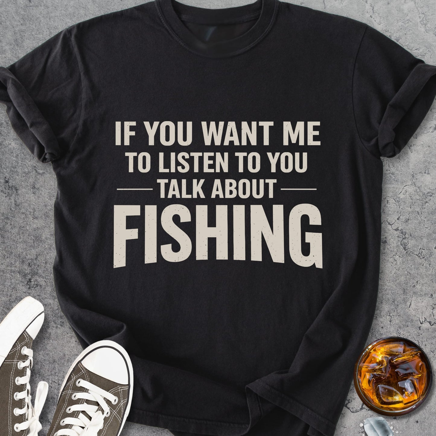 Talk About Fishing - Vintage Heavyweight Tee