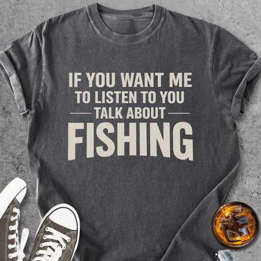 Talk About Fishing - Vintage Heavyweight Tee