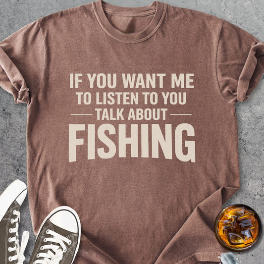 Talk About Fishing - Vintage Heavyweight Tee