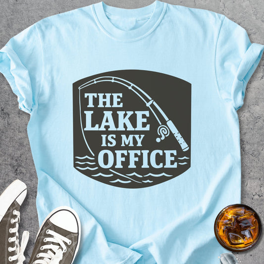 The Lake Is My Office - Vintage Heavyweight Tee