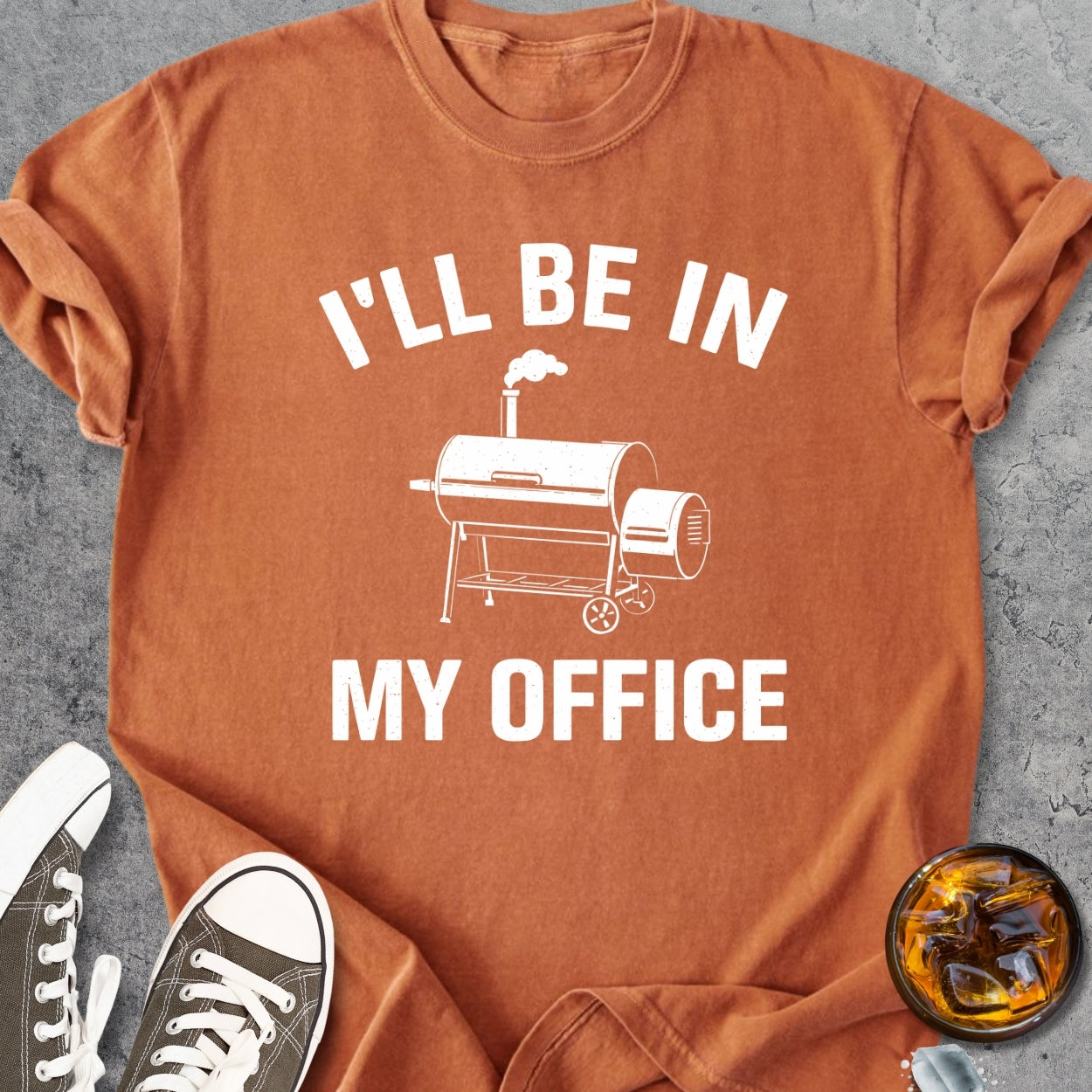 I'll Be In My Office - Vintage Heavyweight Tee