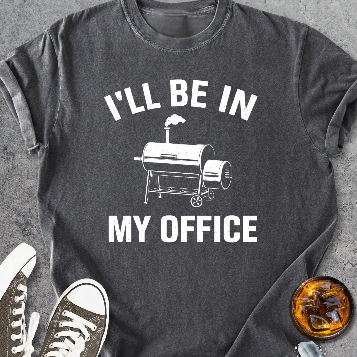 I'll Be In My Office - Vintage Heavyweight Tee