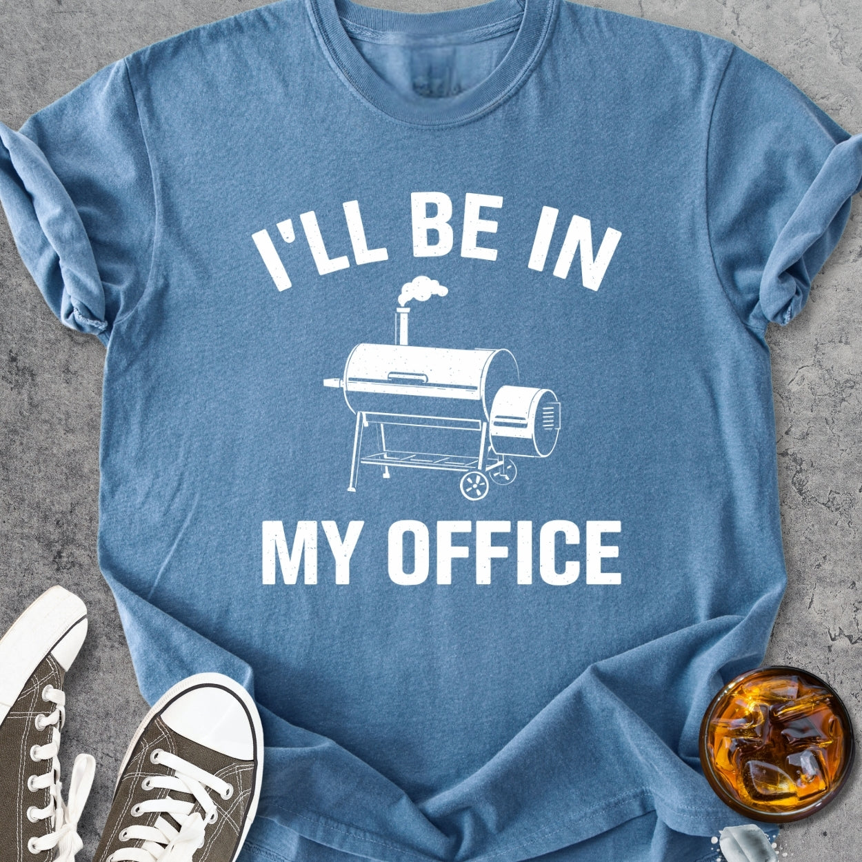 I'll Be In My Office - Vintage Heavyweight Tee