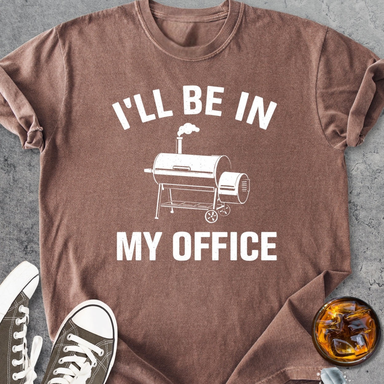 I'll Be In My Office - Vintage Heavyweight Tee
