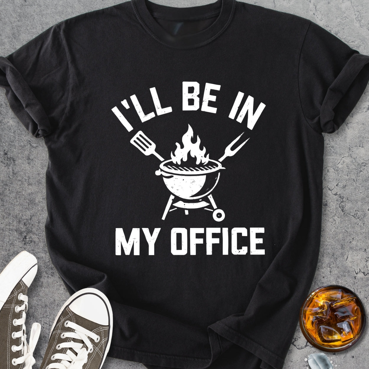 I'll Be In My Office - Vintage Heavyweight Tee