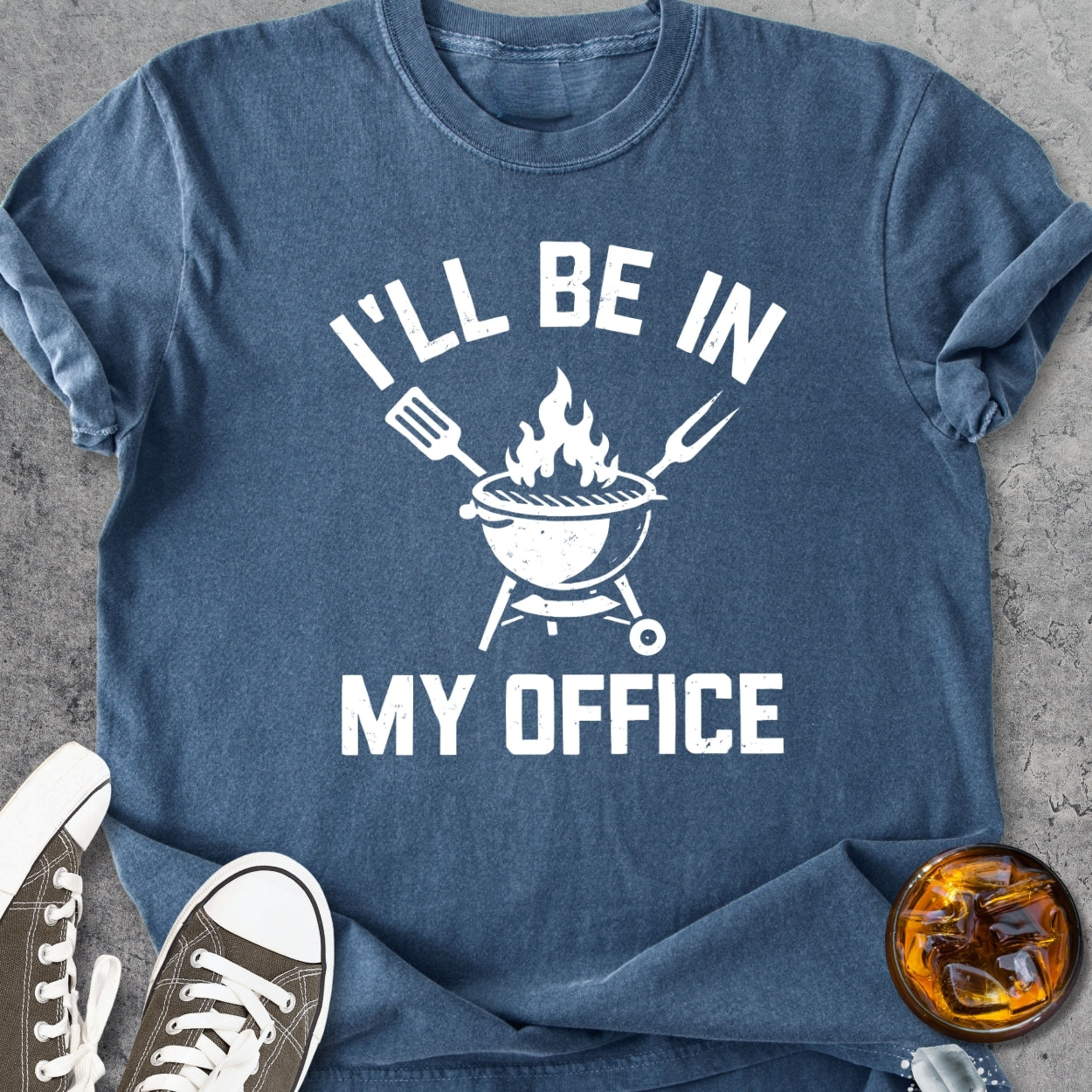 I'll Be In My Office - Vintage Heavyweight Tee