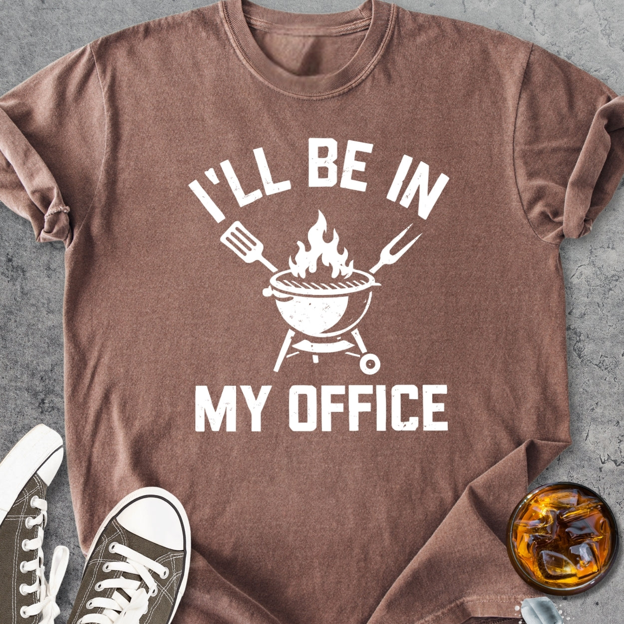 I'll Be In My Office - Vintage Heavyweight Tee