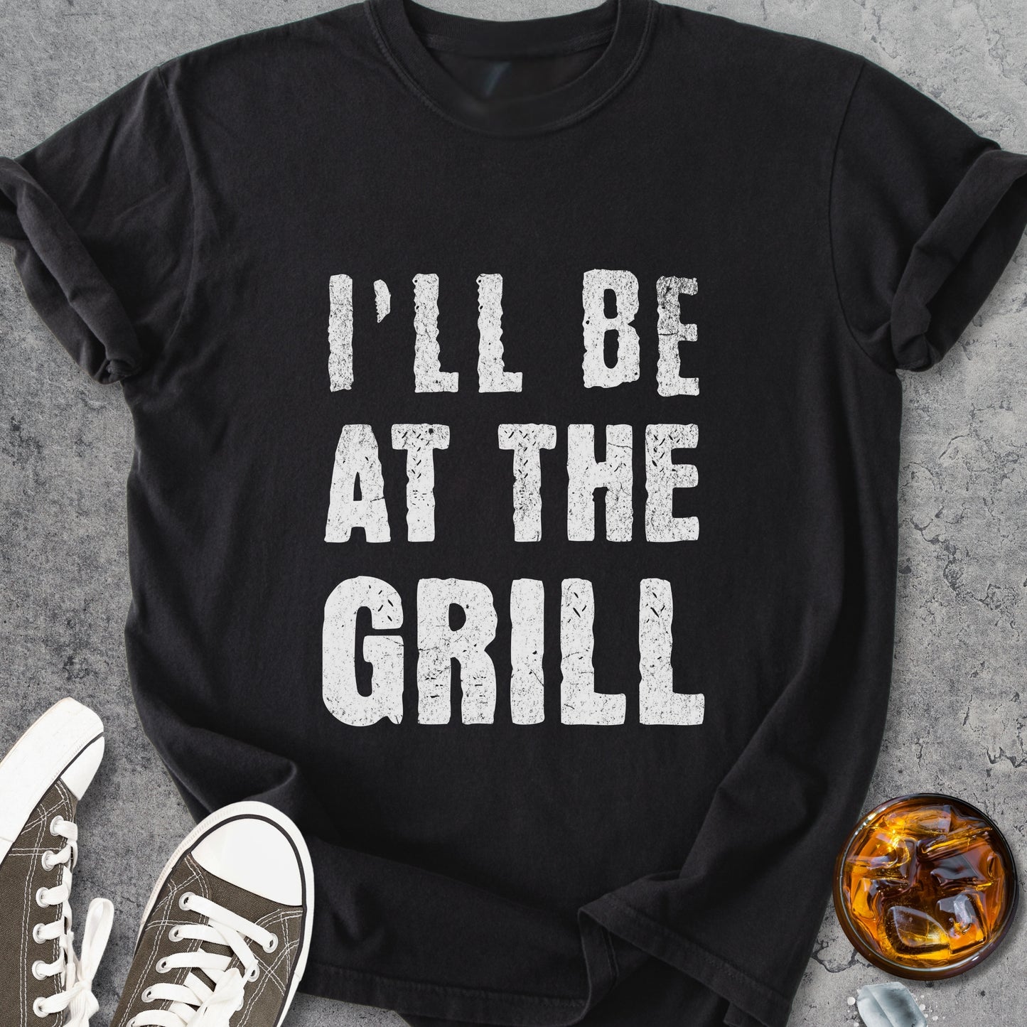 I'll Be At The Grill - Vintage Heavyweight Tee