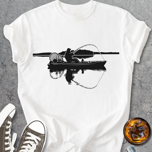 Kajak Fishing - Vintage Heavyweight Tee