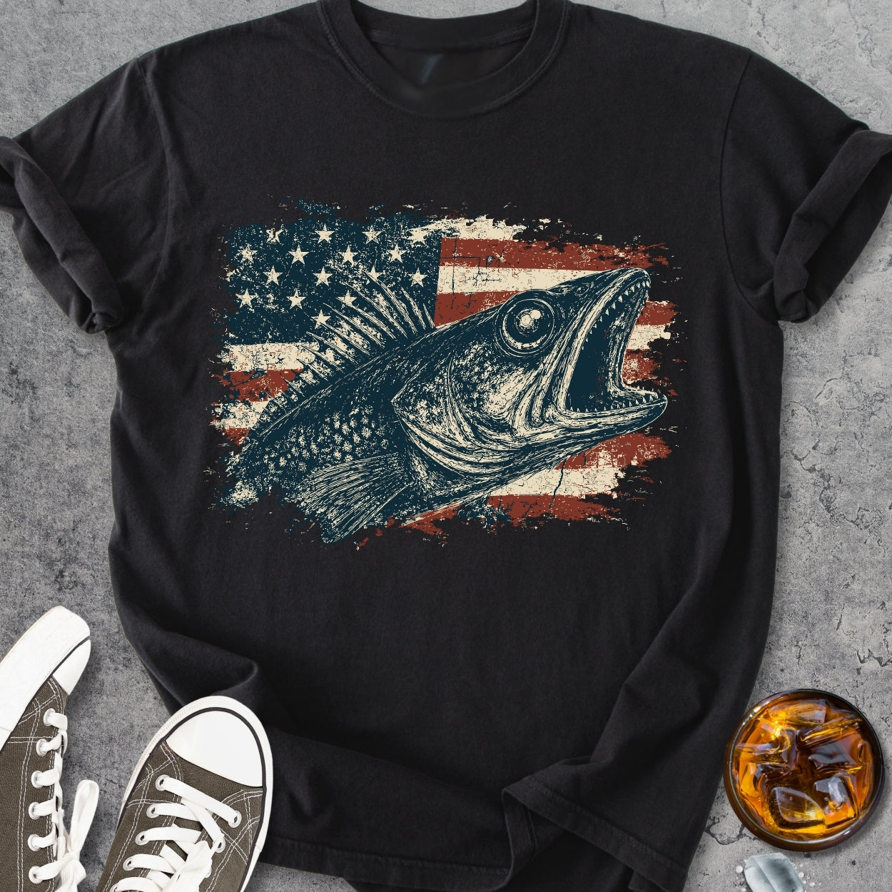 American Walleye - Vintage Heavyweight Tee