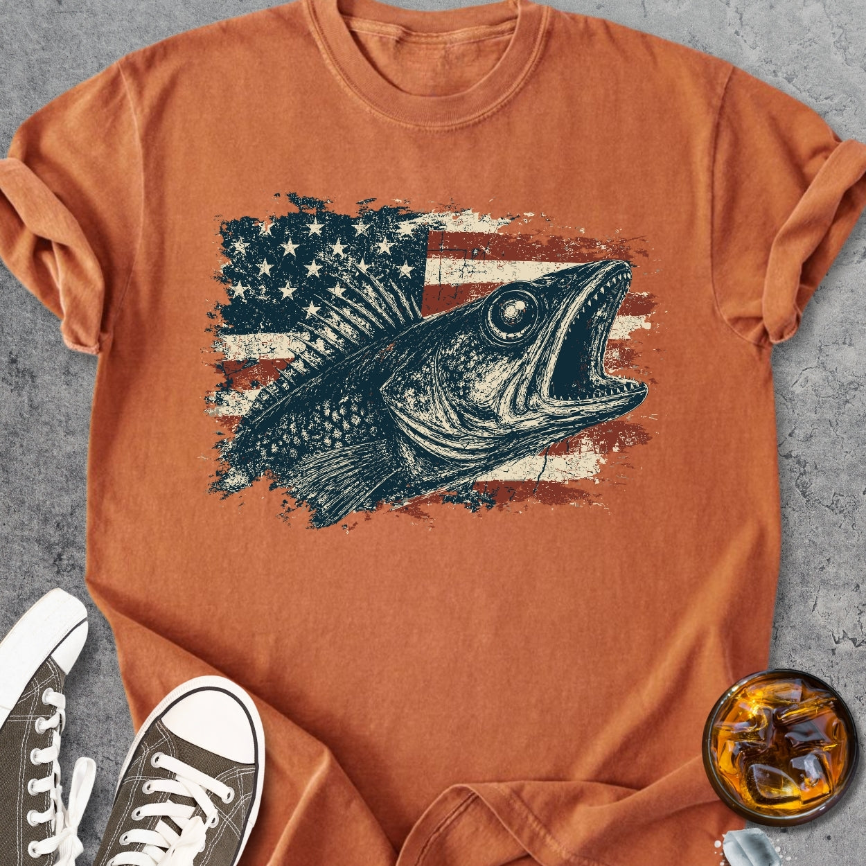 American Walleye - Vintage Heavyweight Tee
