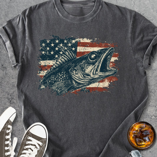 American Walleye - Vintage Heavyweight Tee