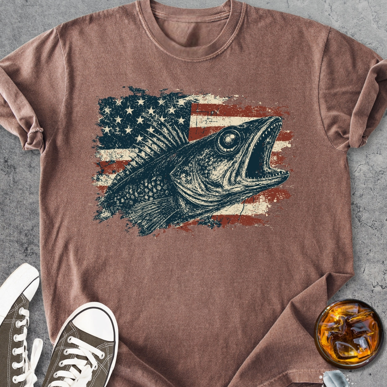 American Walleye - Vintage Heavyweight Tee