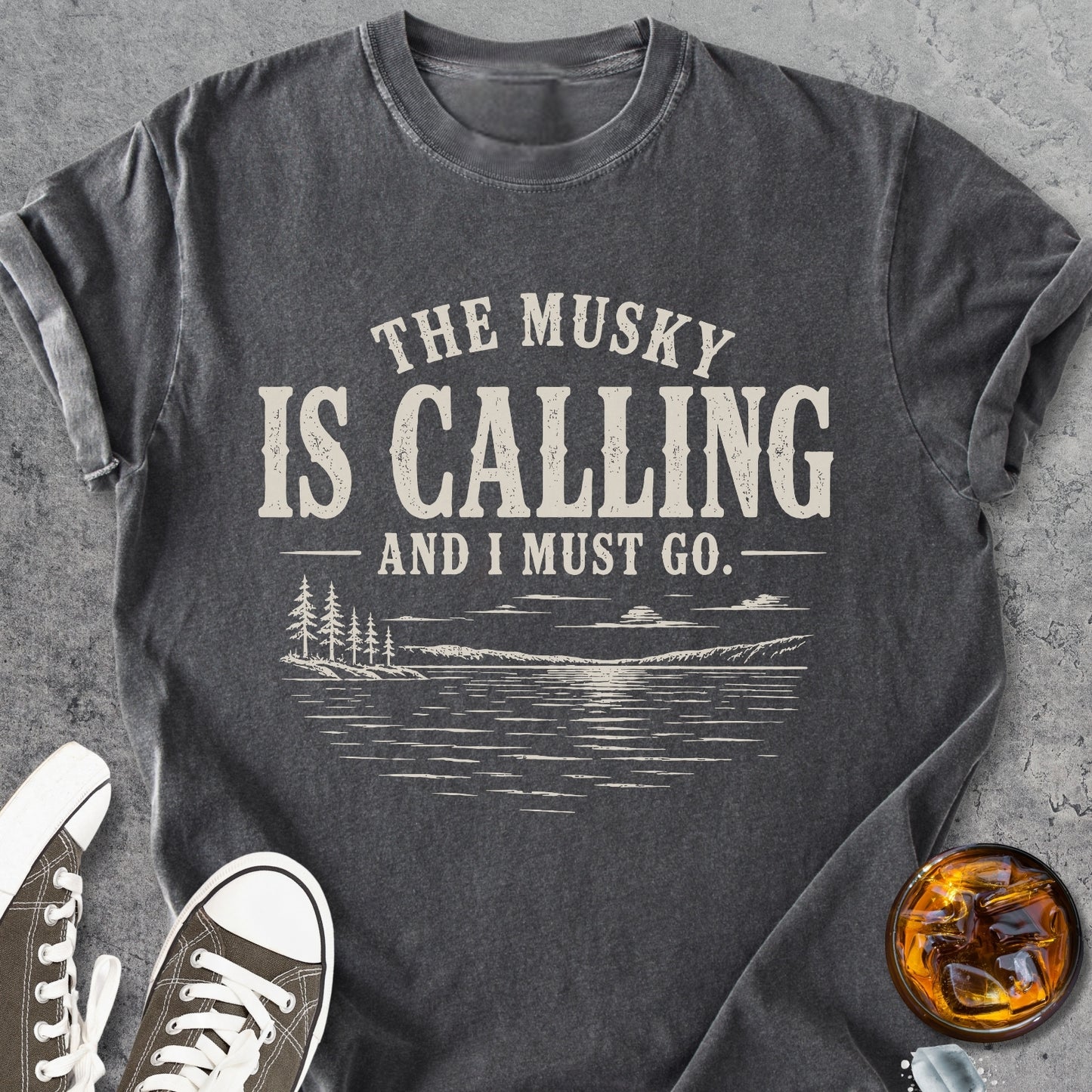 The Catfish Is Calling - Vintage Heavyweight Tee
