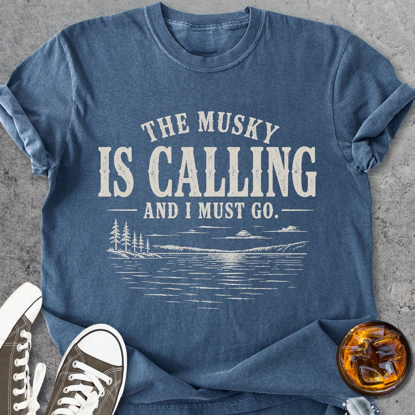 The Catfish Is Calling - Vintage Heavyweight Tee