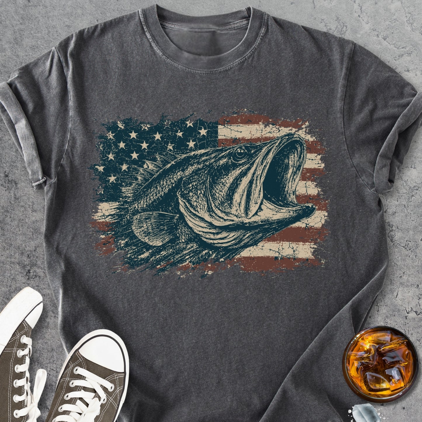 American Bass - Vintage Heavyweight Tee