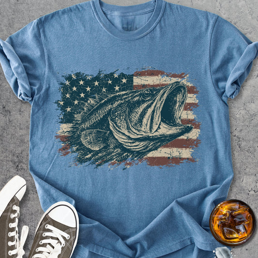 American Bass - Vintage Heavyweight Tee