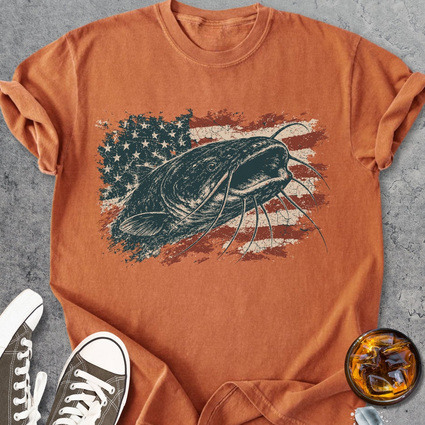 American Catfish - Vintage Heavyweight Tee