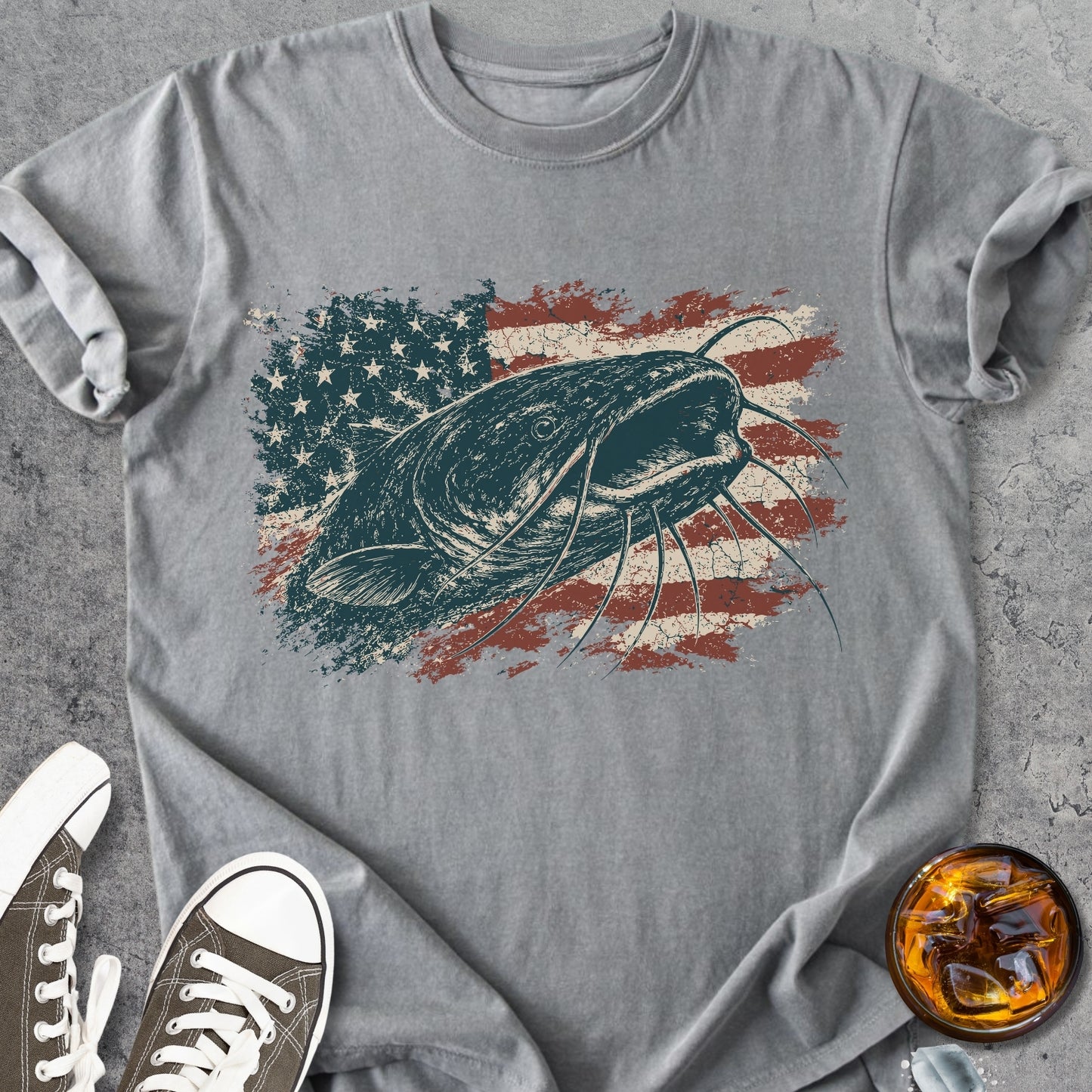 American Catfish - Vintage Heavyweight Tee