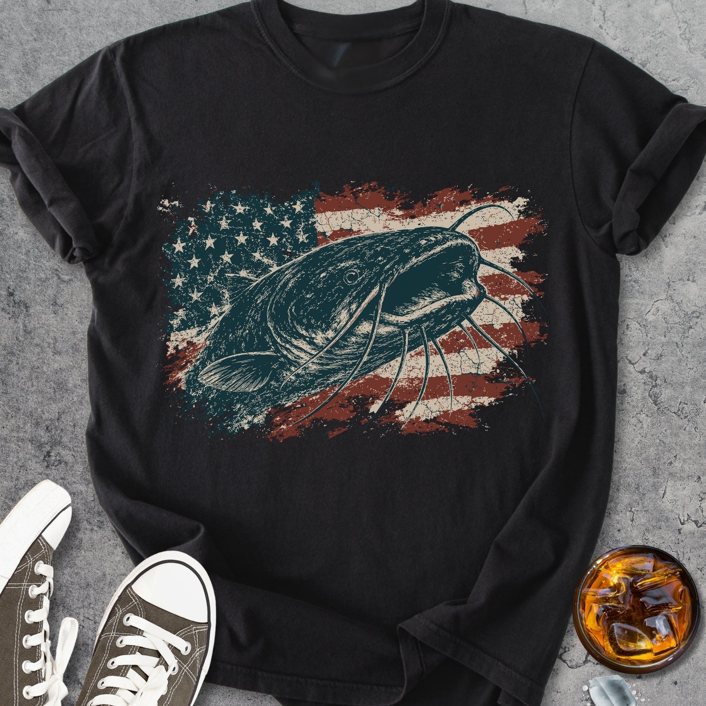 American Catfish - Vintage Heavyweight Tee