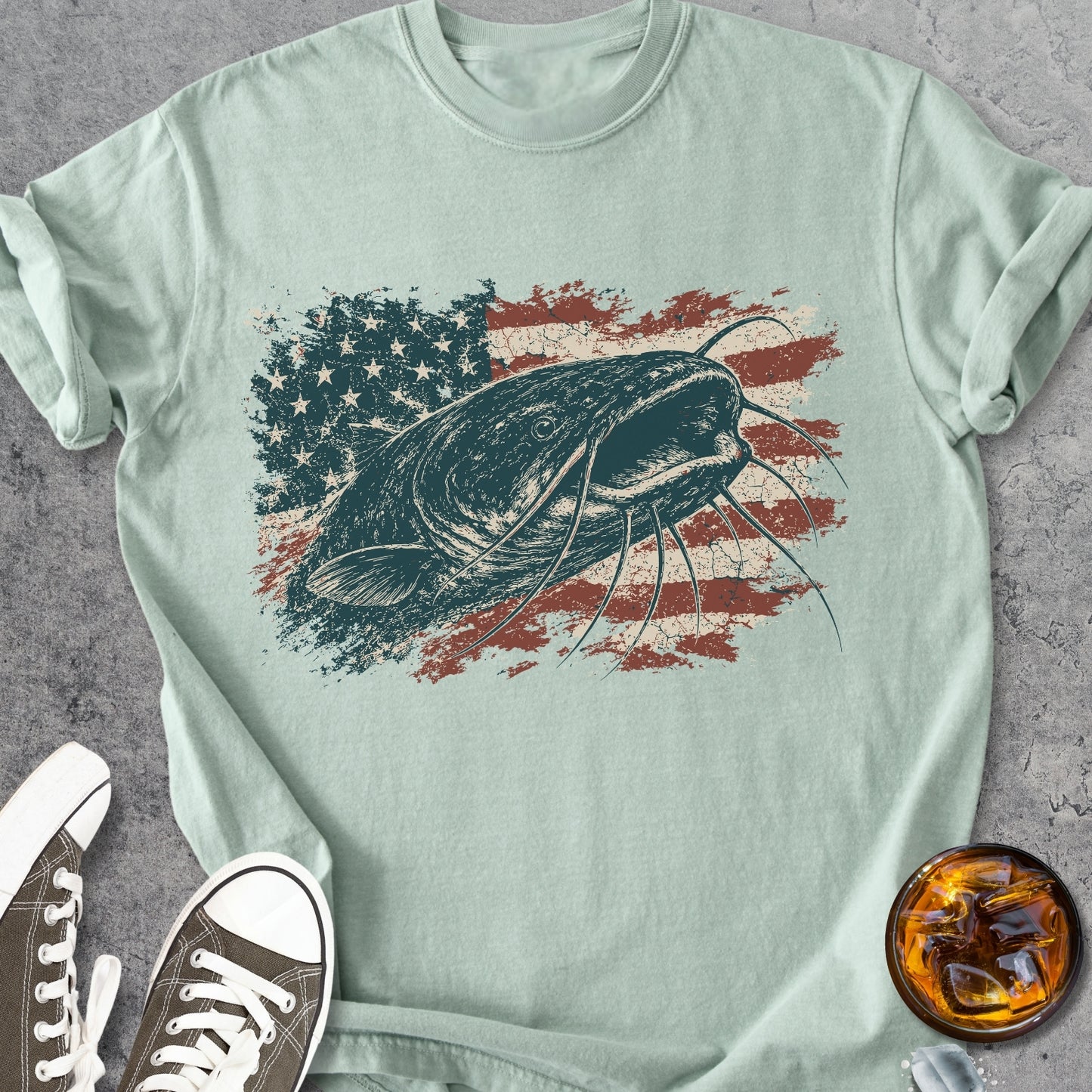 American Catfish - Vintage Heavyweight Tee