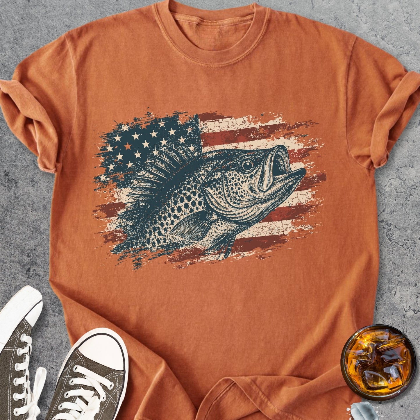 American Crappie - Vintage Heavyweight Tee
