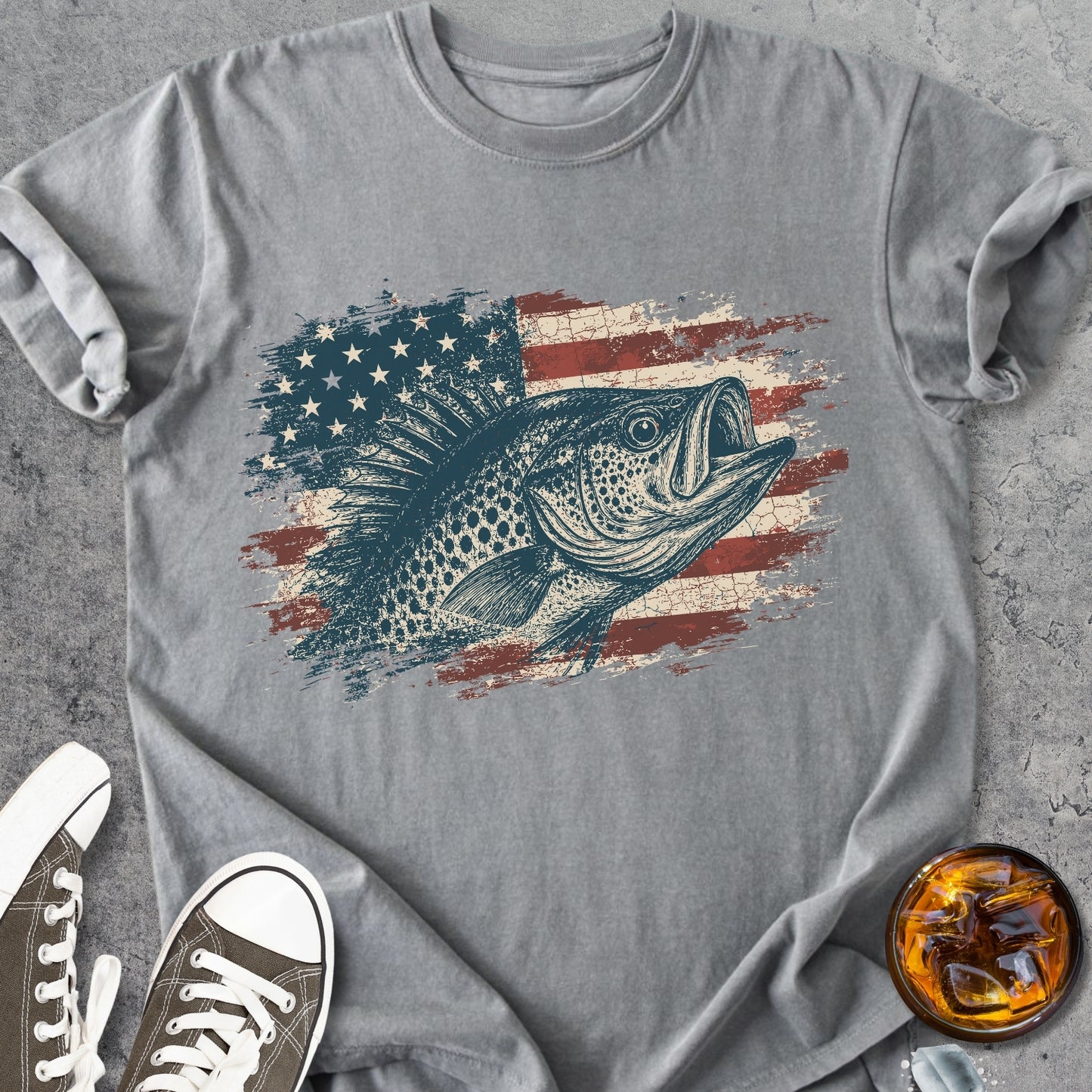 American Crappie - Vintage Heavyweight Tee