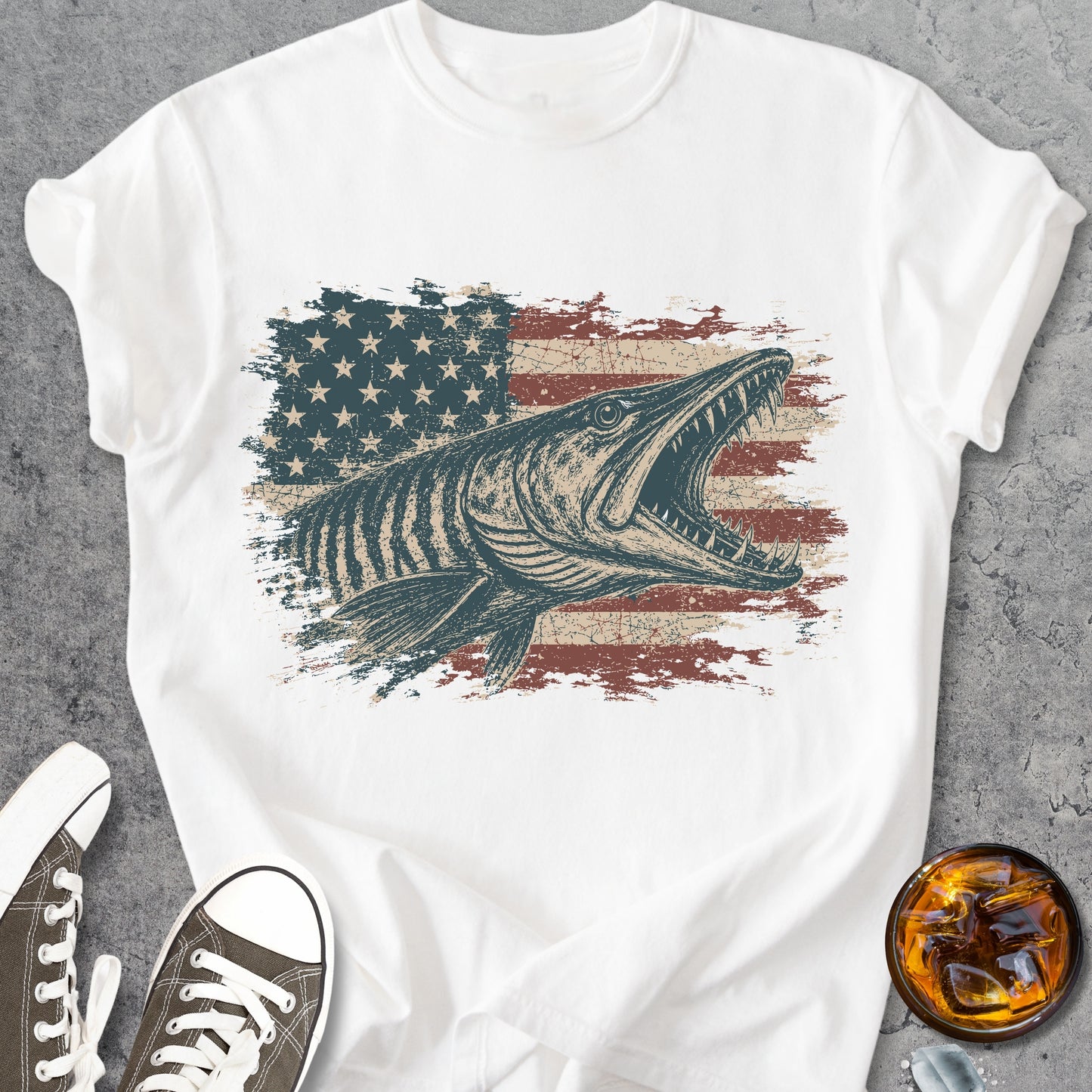 American Musky - Vintage Heavyweight Tee
