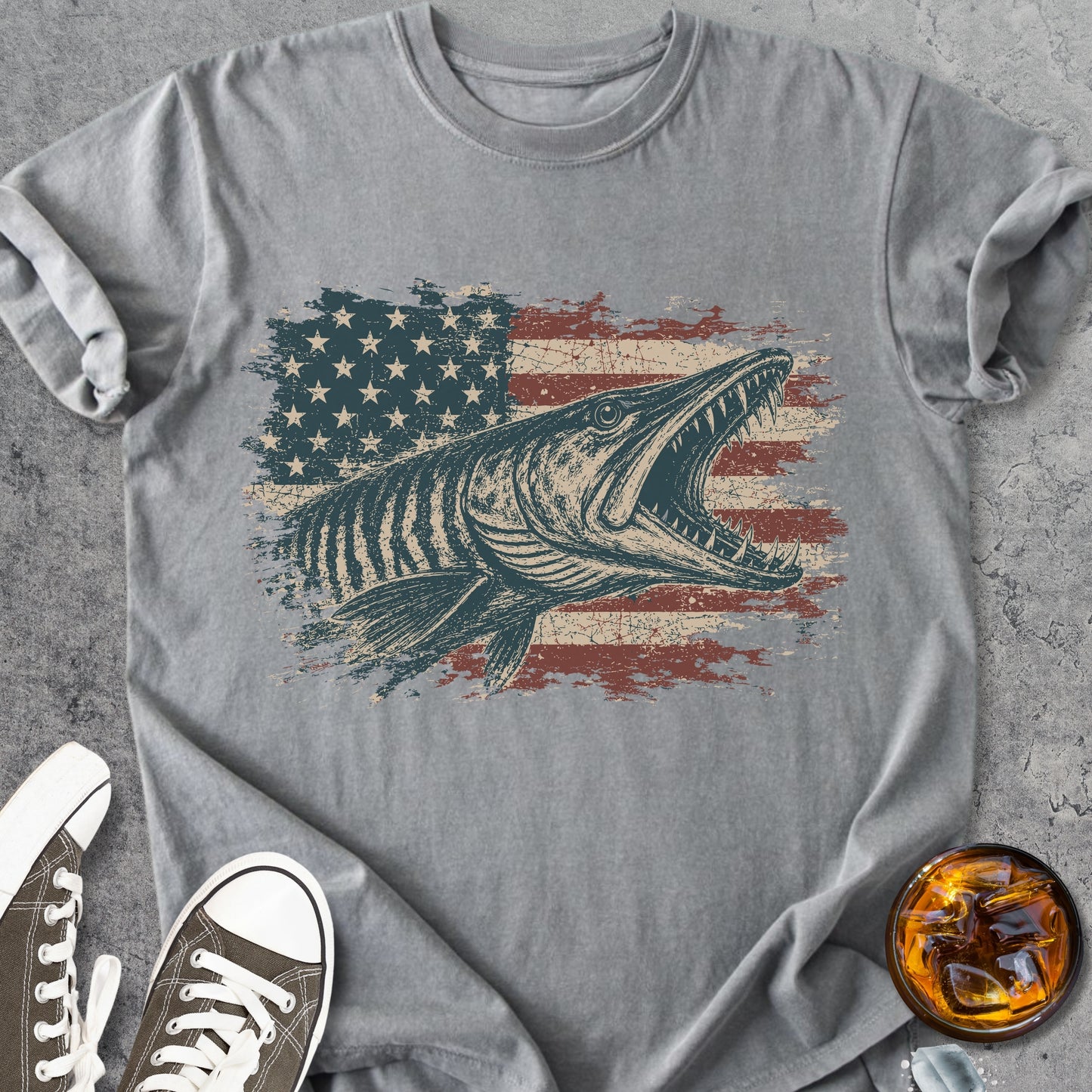 American Musky - Vintage Heavyweight Tee
