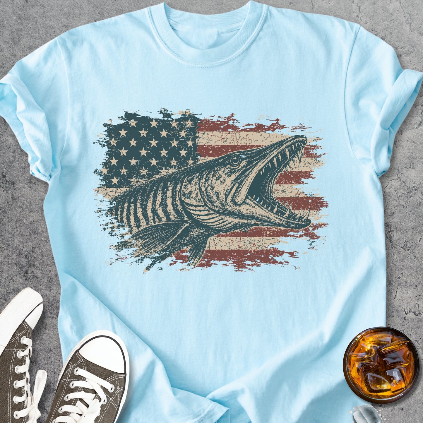 American Musky - Vintage Heavyweight Tee