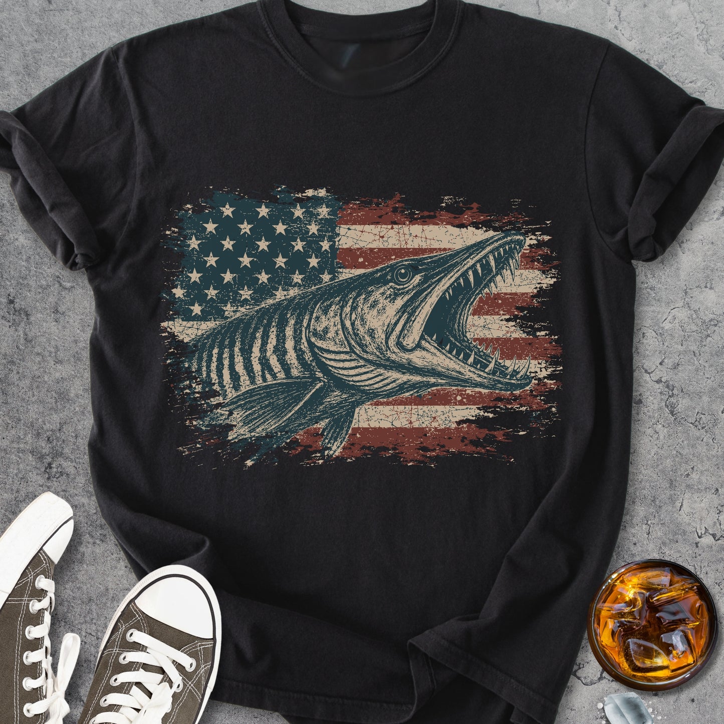 American Musky - Vintage Heavyweight Tee