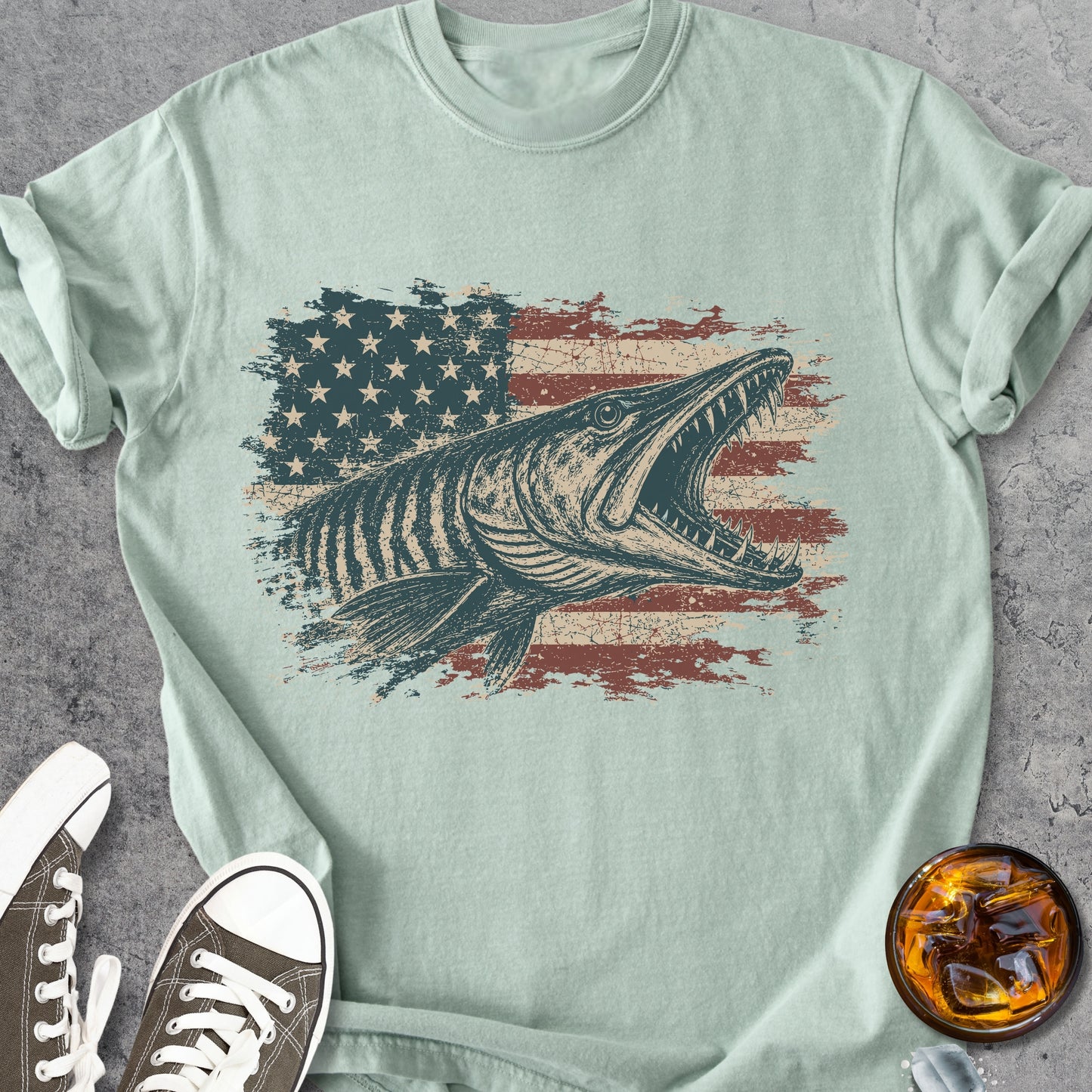 American Musky - Vintage Heavyweight Tee