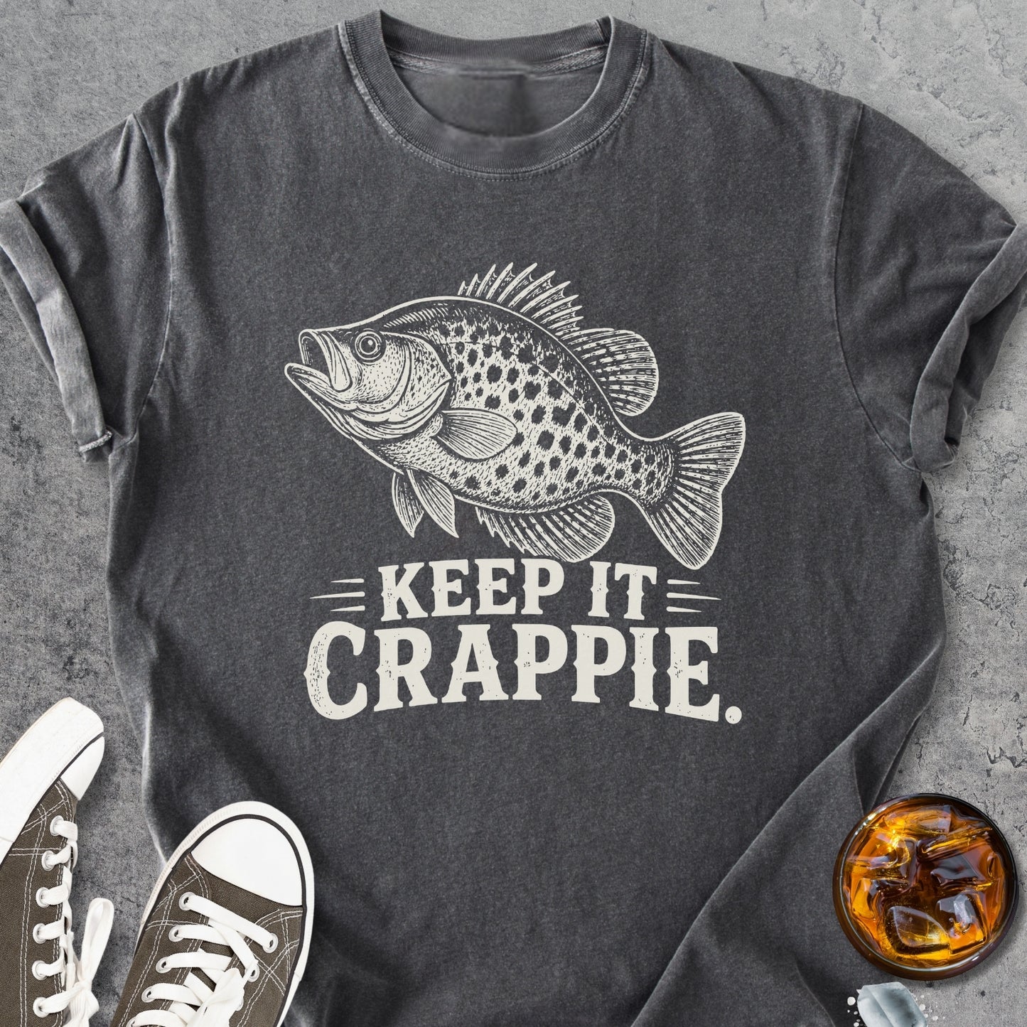 Keep It Crappie - Vintage Heavyweight Tee