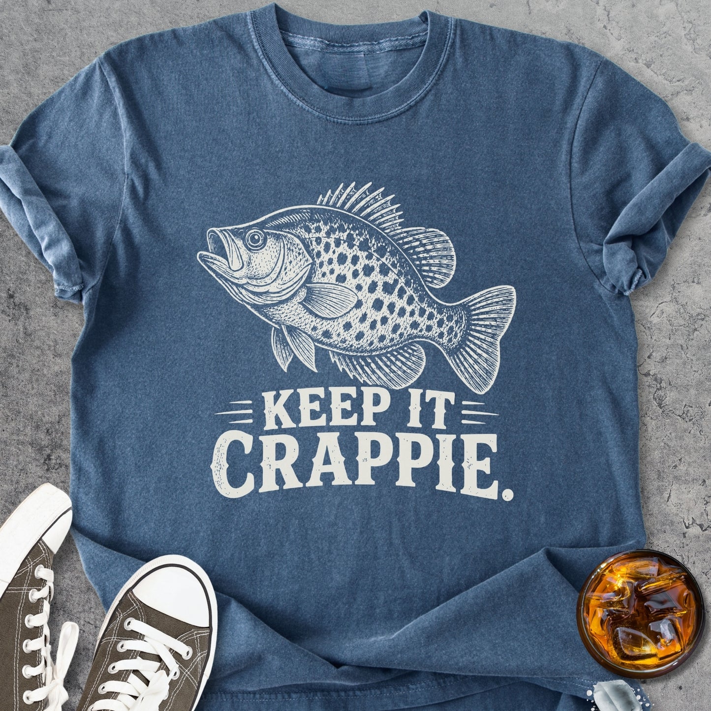 Keep It Crappie - Vintage Heavyweight Tee