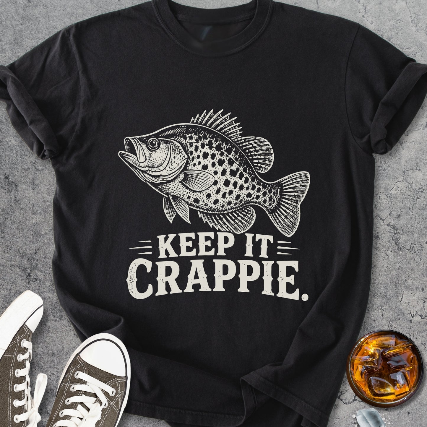 Keep It Crappie - Vintage Heavyweight Tee
