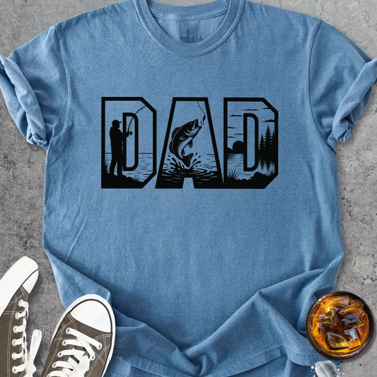 Fishing Dad - Vintage Heavyweight Tee