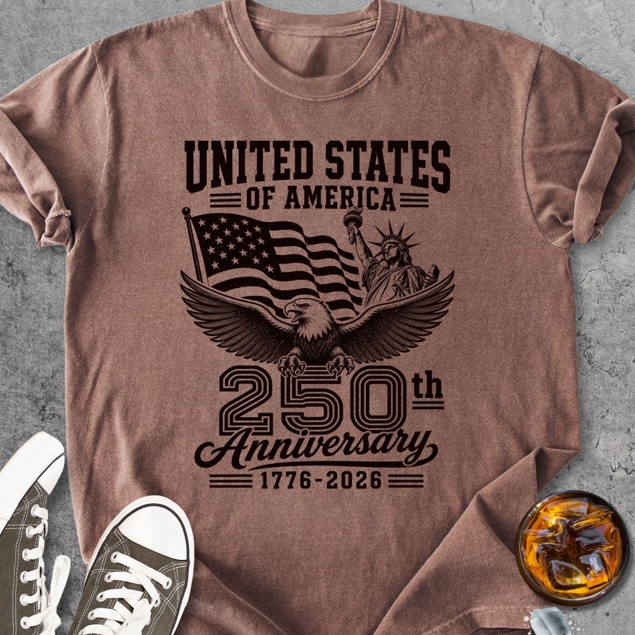 USA 250th Anniversary - Premium Heavyweight Tee