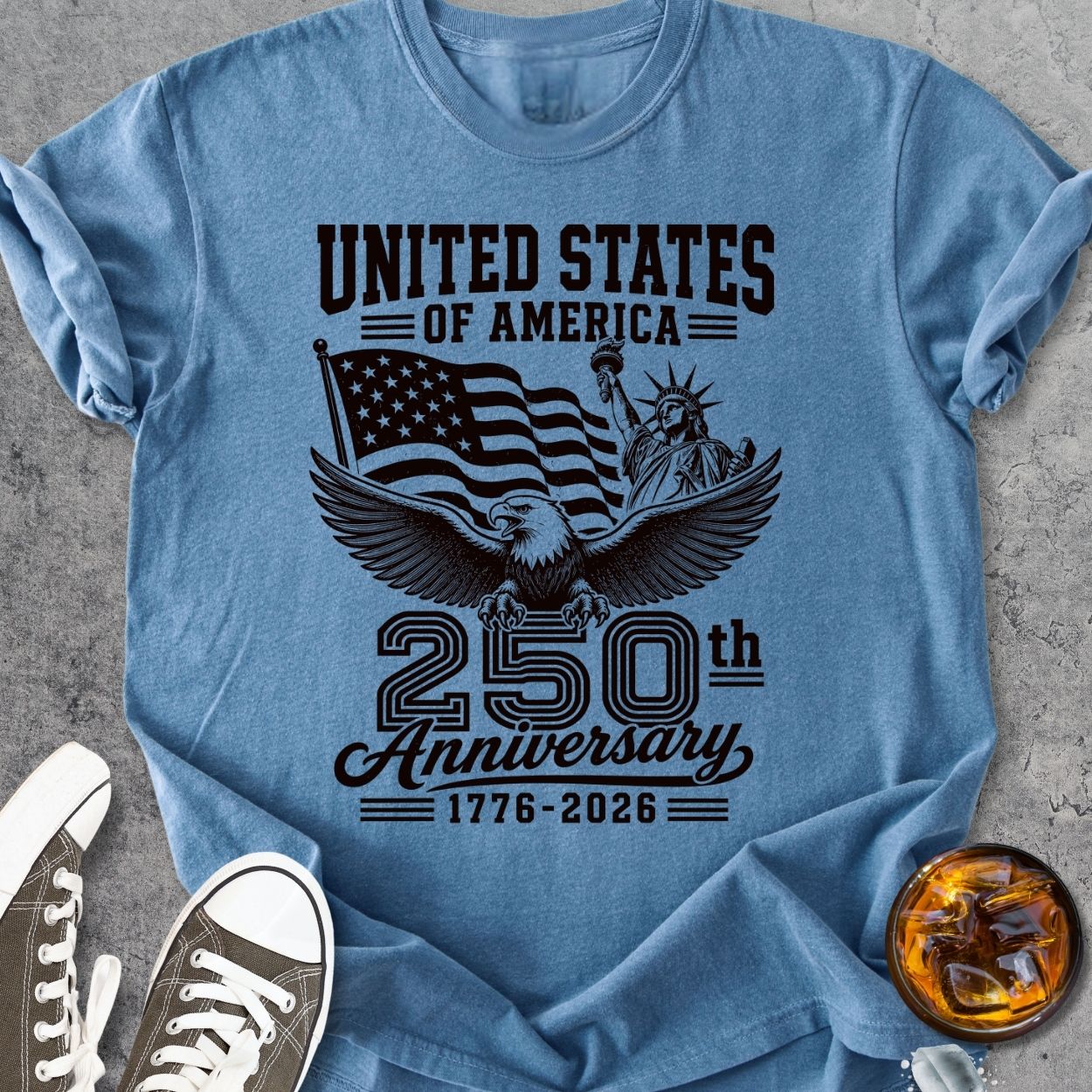 USA 250th Anniversary - Premium Heavyweight Tee