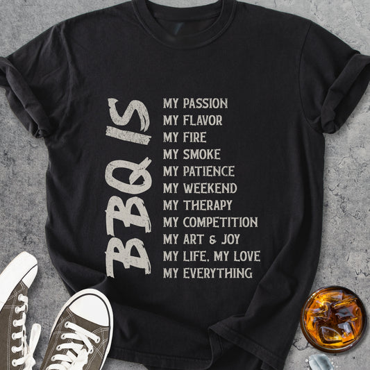 BBQ Is My - Vintage Heavyweight Tee