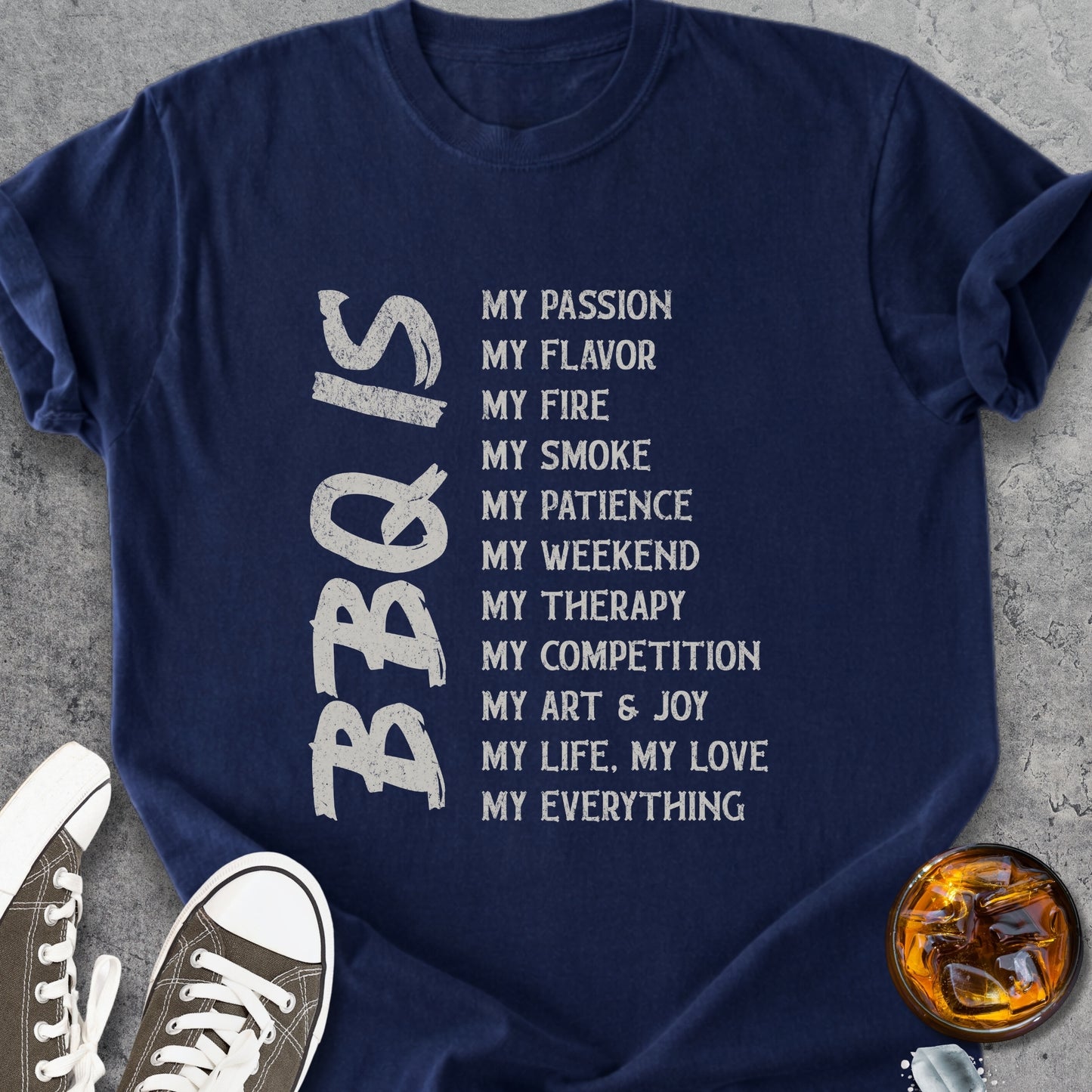 BBQ Is My - Premium Heavyweight Tee
