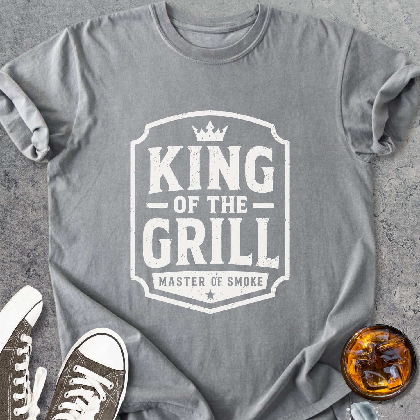 King Of The Grill - Premium Heavyweight Tee
